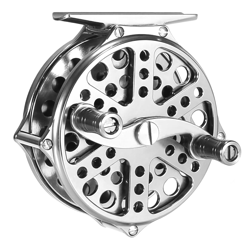 Amazon | 3-4wt クリックアンドパウ フライリール 直径75mm